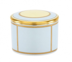 Ginori Diva Celeste Small Box w/ Cover - 3.25"
